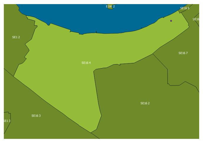 the-se16-4-london-bermondsey-postcode-sector